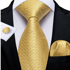 Set cravata + batista + butoni - matase - model 532