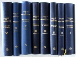 TRATAT DE NEUROLOGIE , VOLUMELE I - V ( SET DE 8 CARTI ) de C. ARSENI , 1979 *VOLUMUL III , PARTEA A II - A PREZINTA HALOURI DE APA