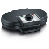 Wafflemaker dublu WA 2106, termostat, placi duble