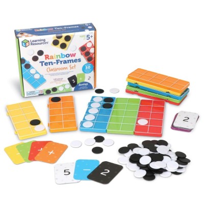 Set matematic baza 10 - Curcubeu PlayLearn Toys foto