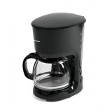 Cafetiera Heinner, 750 W, 1.25 l, carafa sticla, mentinere cald, Negru