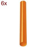 Stanley STHT1-70438 - Baghete silicon portocalii 12x101 mm 6 bucati -