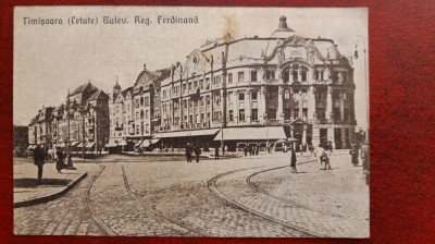 Timisoara Cetate Bul Regele Ferdinand C.P. necirc. foto