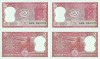 2 x 1985 , 2 rupees ( P-53Аc.2 ) - India - stare aUNC