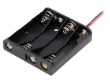 Suport 4 Baterii AAA cu Cabluri 150mm
