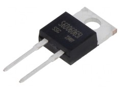 Diodă Redresoare Schottky SiC 650V 6A 88W TO220ISO