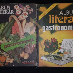 STOICA OCTAVIAN si VULPE MARIUS, ALBUM LITERAR GASTRONOMIC, 1982-1983 (Doua Volume), Bucuresti