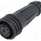 Conector circular, mama, 10 pini, BULGIN - PX0921/10/S