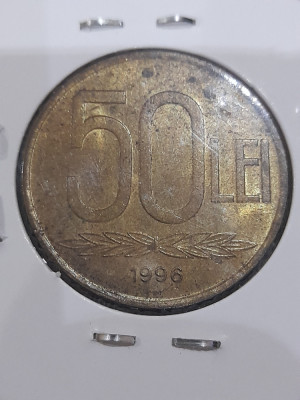 moneda 50 lei 1996 foto