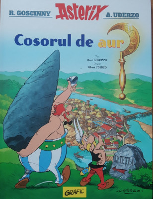 Asterix Si Cosorul De Aur Vol II, Rene Goscinny - Editura Art foto