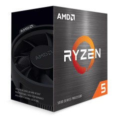 CPU AMD Ryzen 5 5500, skt AM4, AMD Ryzen 5, frecventa 3.6 GHz, turbo 4.2 GHz, 6 nuclee, putere 65 W, &quot;100-100000457BOX&quot;
