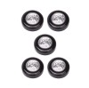 Set 5x Lampa universala autoadeziva cu 3 LED-uri, utilizare baterii de tip AAA - Negru, Dactylion