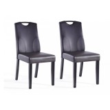 Set 2 Scaune RH6002C Negru