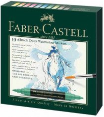 Markere solubile Faber-Castell Albrecht Durer, 10 buc/set foto