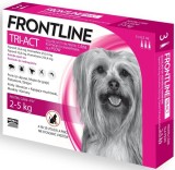 Frontline Tri-Act C&acirc;ine XS (2.5-5 kg) &ndash; 3 pipete spot-on