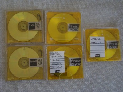 Lot 5 Minidisc-uri FNAC Folosite - 27 foto