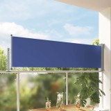 vidaXL Copertină laterală retractabilă de terasă, albastru, 80x300 cm 48362