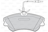 VALEO 302217 FIRST set placute frana,frana disc
