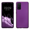 Husa kwmobile pentru Samsung Galaxy S20 FE, Silicon, Violet, 53930.240, Carcasa