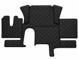 Cumpara ieftin Covorase camion, pentru MAN TGX, cutie automata, doua sertare, piele ecologica, captusite, calitate de lux, negru