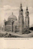CARTE POSTALA Catedrala archiepiscopiei ortodoxe romane din Sibiu 1920 timbru, Circulata, Fotografie