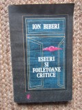 Ion Biberi - Eseuri si foiletoane critice