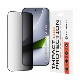 Folie de protectie Ecran Privacy Techsuit pentru Xiaomi Poco F9 Pro, Sticla Securizata, Full Glue, 111D