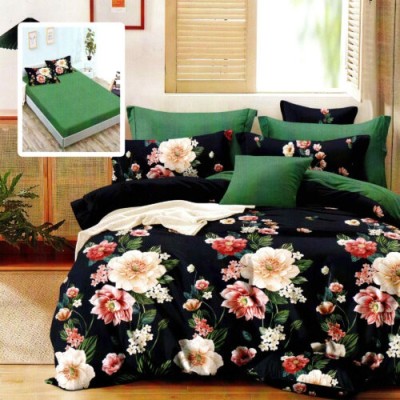 LENJERIE FINET 6 PIESE CU HUSĂ &amp;ndash; 160&amp;times;200 ȘI 180&amp;times;200 (HF6P204) - 180x200 foto