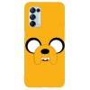 Husa compatibila cu Oppo A5 (2020) model Adventure time Jake, Silicon, TPU, Viceversa, Transparent, Carcasa