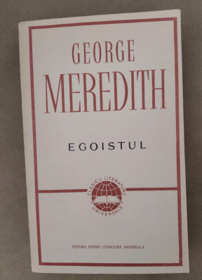 Egoistul - George Meredith foto