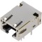 Soclu RJ45 Cat 6a Ecranat cu LED 8p8c
