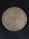 Austria 1780 - 1 taler - Maria Tereza, restrike №10 , argint