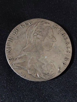 Austria 1780 - 1 taler - Maria Tereza, restrike №10 , argint foto