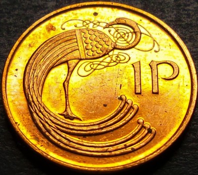 Moneda 1 PENCE - IRLANDA, anul 2000 *cod 1758 B = UNC foto