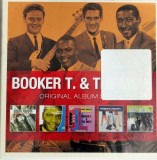 Booker T. &amp; The MG&#039;s &lrm;&ndash; Original Album Series 5 CD box set Atlantic Europa 2012 soul funk