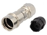Mufă Circulară 3 PIN-uri fără Contacte pe Cablu