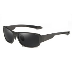 Ochelari de Soare - Techsuit Polarised TR90 (MM108) - Matte Gray foto