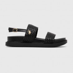 U.S. Polo Assn. sandale KARY femei, culoarea negru, KARY001W 4Y1