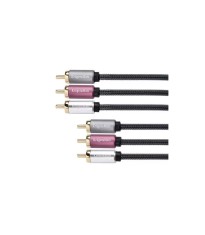 Cablu 3x RCA - 3RCA 1.8m Audio Profesional Kruger&amp;Matz