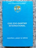 Cod Zoo-sanitar International (mamifere, Pasari Si Albine) - Colectiv ,554089, CERES