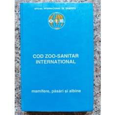 Cod Zoo-sanitar International (mamifere, Pasari Si Albine) - Colectiv , B820