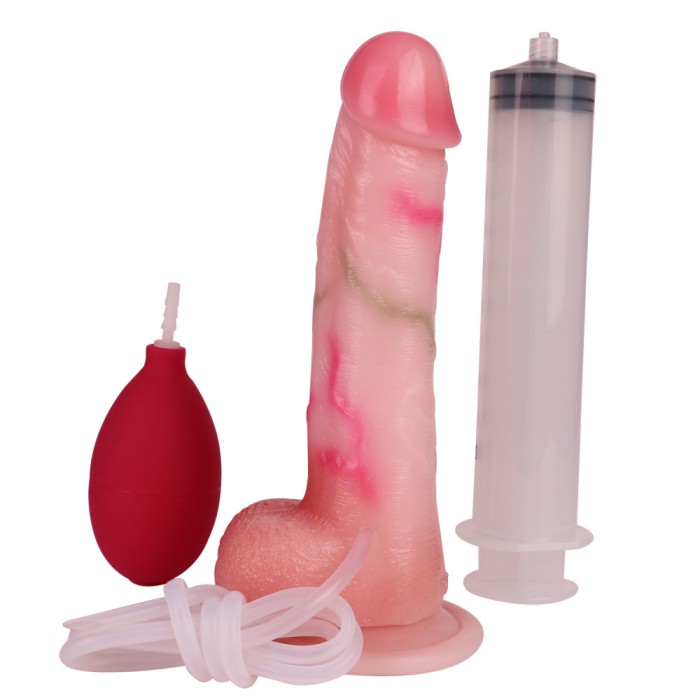 Dildo Fantasy Pump Tiberius II Pinkish White
