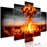Cumpara ieftin Tablou - Explosion (5 Parts) Wide 100x50 cm