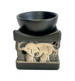 Suport ceramic ulei aromat mare elefant, LIGHT CANDEL ART