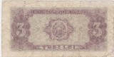 ROMANIA RPR 3 LEI 1952 UZATA