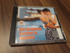 CD MANELE DIN DRAGOSTE LACRIMI SI SUSPINE ORIGINAL 2001 foto