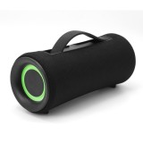 BOXE GEMBIRD portabile bluetooth, RMS: 10W, baterie 1200mAh, FM-radio, LED light, suport functie TWS, BT v5.0, 320x132x135mm, 1Kg, black, &quot;SPK-BT-LED-