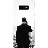 Husa silicon personalizata pentru Samsung Galaxy S10 Lite, Man In Suit