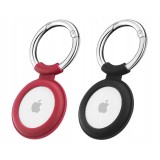 Husa Protectie Tag ESR Cloud pentru Apple AirTag, Set 2 Bucati, Culori Diferite, Neagra Rosie