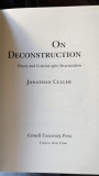 On Deconstruction - Jonathan Culler